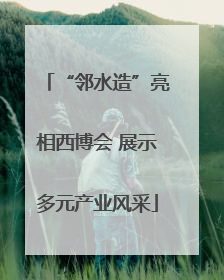 “邻水造”亮相西博会 展示多元产业风采