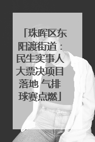 珠晖区东阳渡街道：民生实事人大票决项目落地 气排球赛点燃