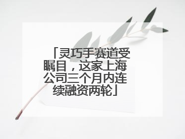灵巧手赛道受瞩目，这家上海公司三个月内连续融资两轮