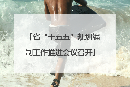 省“十五五”规划编制工作推进会议召开