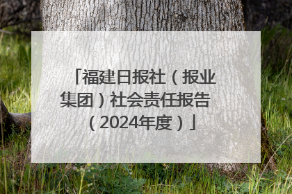 福建日报社（报业集团）社会责任报告（2024年度）