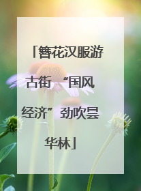 簪花汉服游古街 “国风经济”劲吹昙华林