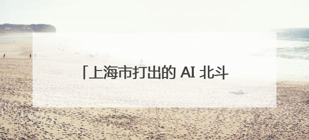上海市打出的 AI 北斗七星，为何能实现从技术研发到产业协同的闭环生态