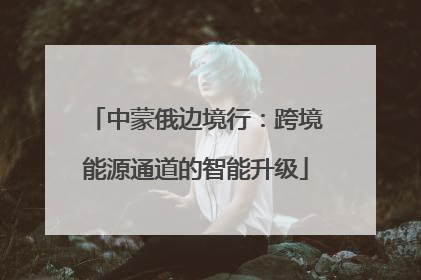 中蒙俄边境行：跨境能源通道的智能升级