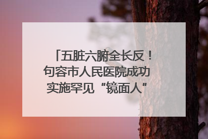 五脏六腑全长反！句容市人民医院成功实施罕见“镜面人”肝癌根治术