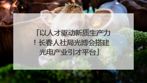 以人才驱动新质生产力！长春人社局光博会搭建光电产业引才平台