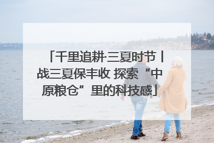 千里追耕·三夏时节丨战三夏保丰收 探索“中原粮仓”里的科技感