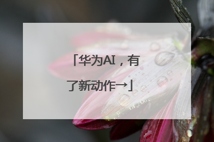 华为AI，有了新动作→
