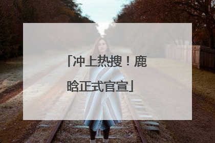 冲上热搜！鹿晗正式官宣