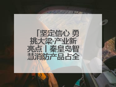 坚定信心 勇挑大梁·产业新亮点丨秦皇岛智慧消防产品占全国市场超四成