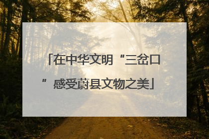 在中华文明“三岔口”感受蔚县文物之美