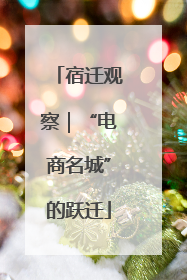宿迁观察｜“电商名城”的跃迁