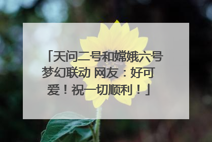 天问二号和嫦娥六号梦幻联动 网友：好可爱！祝一切顺利！