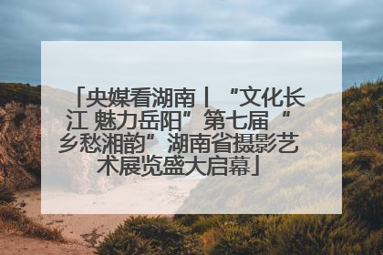 央媒看湖南丨“文化长江 魅力岳阳”第七届“乡愁湘韵”湖南省摄影艺术展览盛大启幕