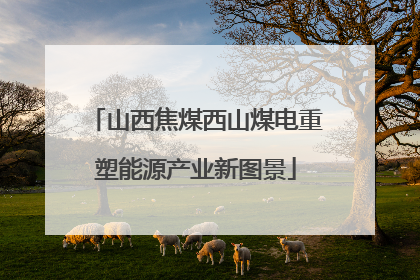 山西焦煤西山煤电重塑能源产业新图景
