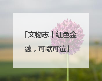 文物志丨红色金融，可歌可泣