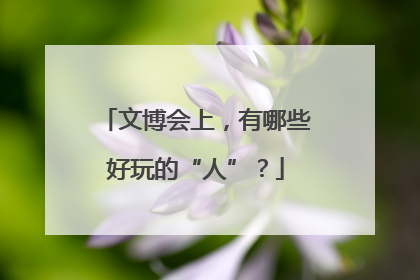 文博会上，有哪些好玩的“人”？
