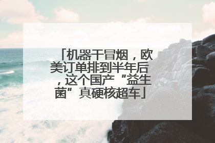 机器干冒烟，欧美订单排到半年后，这个国产“益生菌”真硬核超车