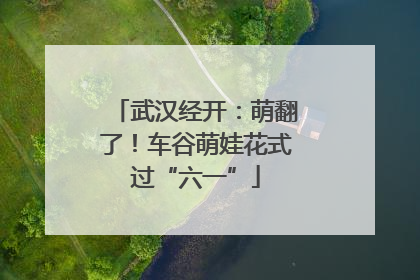 武汉经开：萌翻了！车谷萌娃花式过“六一”