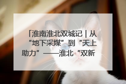 淮南淮北双城记｜从“地下采煤”到“天上助力”——淮北“双新”产业突围记