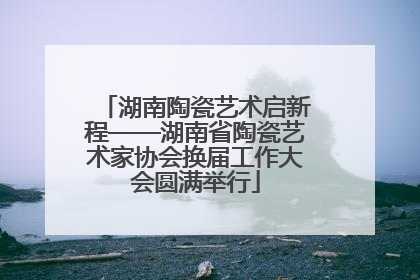 湖南陶瓷艺术启新程——湖南省陶瓷艺术家协会换届工作大会圆满举行