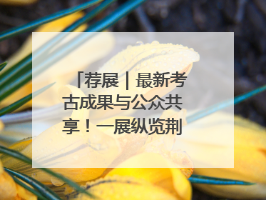荐展｜最新考古成果与公众共享！一展纵览荆州2000年