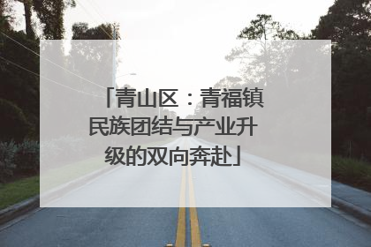 青山区：青福镇民族团结与产业升级的双向奔赴