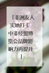 非洲友人实地打卡 中非经贸博览会品牌影响力再提升