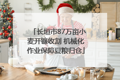 长垣市87万亩小麦开镰收割 机械化作业保障夏粮归仓