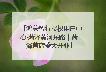鸿蒙智行授权用户中心·菏泽黄河东路｜菏泽首店盛大开业