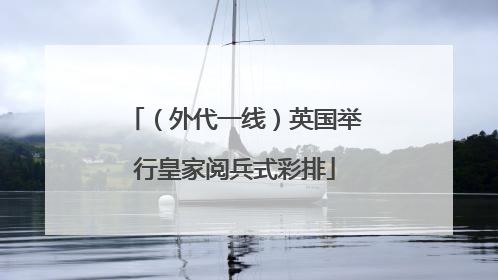 （外代一线）英国举行皇家阅兵式彩排