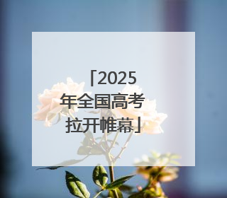2025年全国高考拉开帷幕