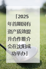 2025年首期国有资产质效提升合作推介会在沈阳成功举办