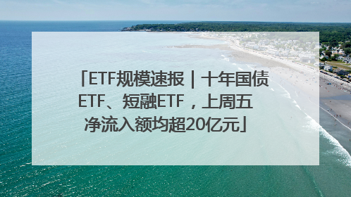 ETF规模速报｜十年国债ETF、短融ETF，上周五净流入额均超20亿元